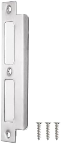 Uxiell 201 Stainless Steel Door Strike Plate - 155mm Replacement
