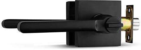 Modern Door Access Set Iron-Black Finish