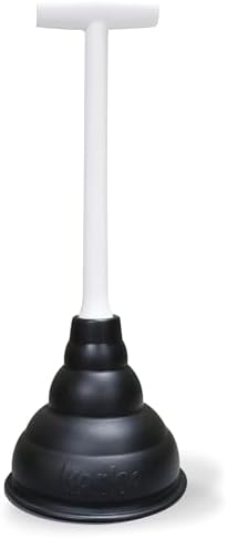 Korky Beehive Mini Sink Drain Plunger - Effortlessly Eliminate Clogs in Sinks Showers and Kitchens