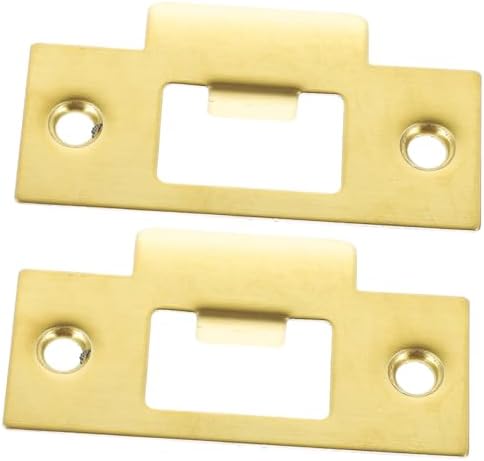 Get your door secure and firm 2-Piece Stainless Steel Strike Plate