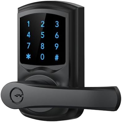 Secure Easy Keypad Door Lock with Anti-Peel Security