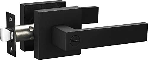 High-Quality Square Privacy Door Lever Set for Modern Homes