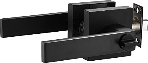 High-Quality Square Privacy Door Lever Set for Modern Homes