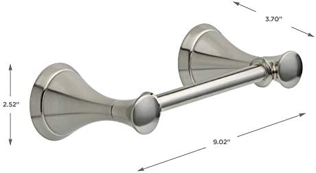 Delta Faucet 3-Piece Bath Hardware Kit SpotShield Brushed Nickel Easy Installation Style