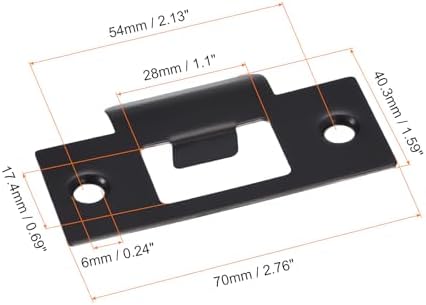 High-Quality Stainless Steel Door Strikes Plate Set for Home Commercial Use