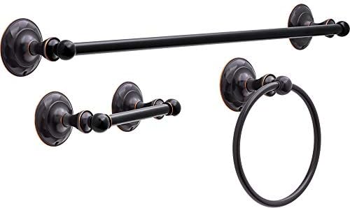Delta Faucet Pirouette 3-Piece Bath Hardware Kit Oil Rubbed Bronze