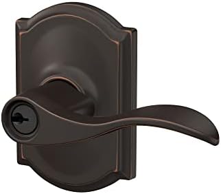 Schlage F51A Keyed Entry Door Lever