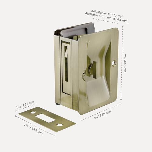 Birch Elegance Richelieu 1701ABPSBC Door Pull Subtle Beauty Richelieu Hardware Birch Veneer Door Pull