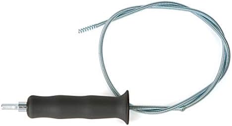 DrainShroom 42-inch Stainless Sink Snake for Bath Snake Drain Clog Remover