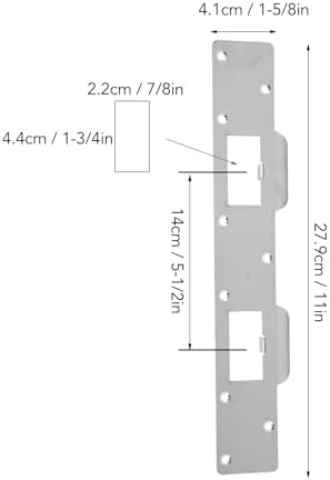 Secure Door Plate for Lock Reinforcement