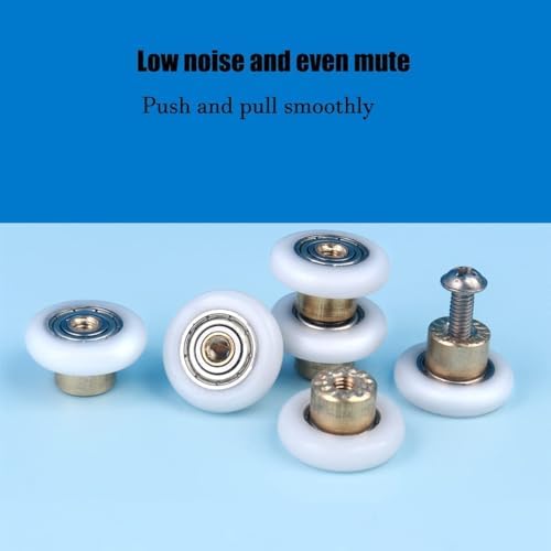 Stylish 8-Pack Copper Core Showers Smooth Install Quiet Movement Durable Rust-Proof