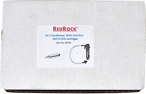RedRock Gallo Drain Gun - Professional Grade AC Condensate Cleaner with 5 CO2 Cartridges