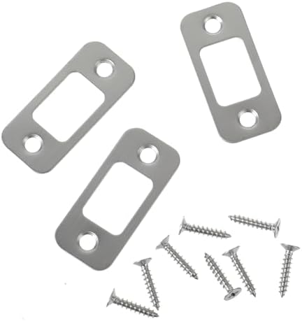 3-Piece Stainless Steel Door Strike Plate Spacer