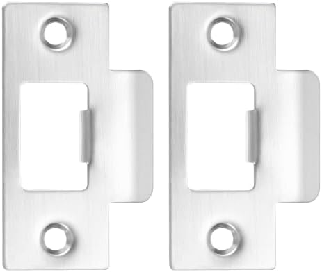 Sturdy Door Strike Plate for Interior and Exterior Doors