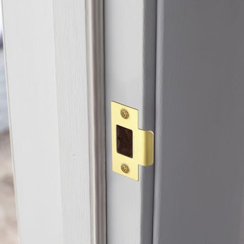 Sturdy Stainless Steel Door Strike Plate Set