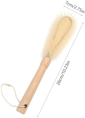 10-Inch Wooden Handle Bottle Brush Cleaner