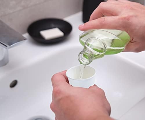 Lamosi 300 Pack 3 oz Disposable Paper Cups for Bathroom Travel and More