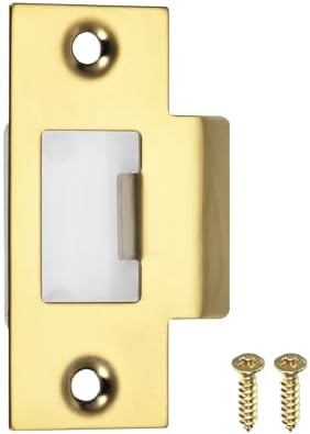 Uxcell Door Strike Plate - 68mm x 39mm Stainless Steel