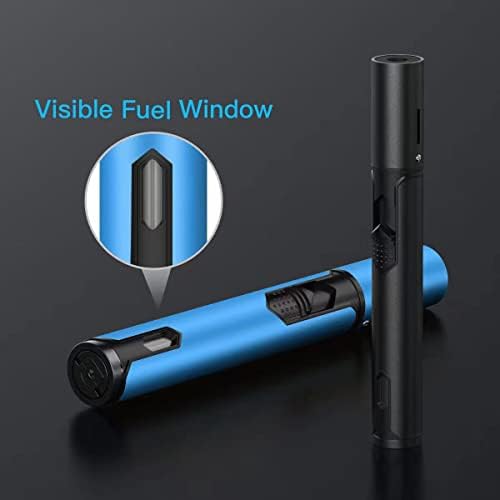 TopKay Adjustable Windproof Jet Flame Torches for Camping Outdoor Use 2-Pack