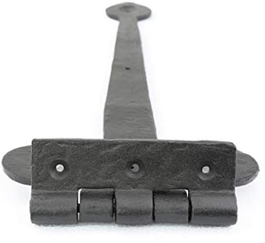 Key Features premium Rust-Proof Fleur De Lis Door Hinges - Rustic Aesthetic - Durable Timeless Design - 18-inch Pack