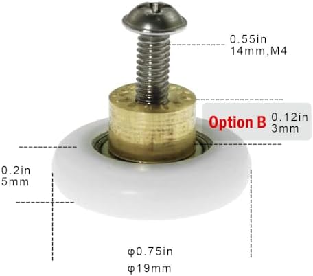 Stylish 8-Pack Copper Core Showers Smooth Install Quiet Movement Durable Rust-Proof