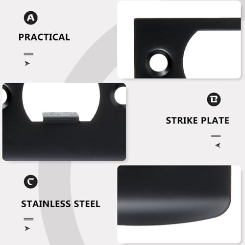 Stainless Steel Door Lock Guide Plate Kit
