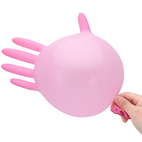 Elegant Pink Disposable Gloves for Cleaning Esthetician Use