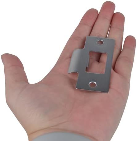 FUCIHOMA 6PCS Universal Door Strike Plate with Screws