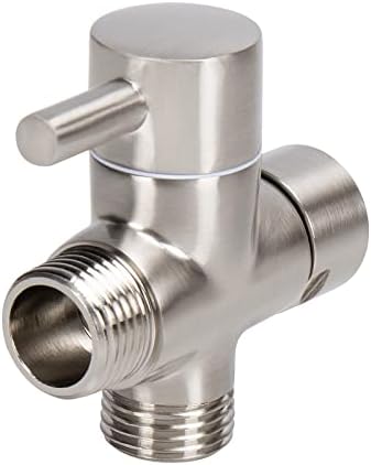 NearMoon Ultimate Solid Brass G12 Shower Arm with 3-Way T-Shape Diverter Valve