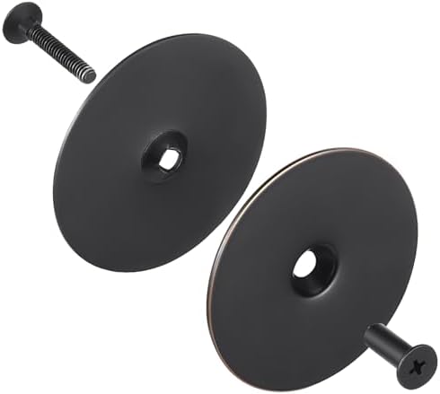 Pelopy Door Hole Filler Plate 2-58 Matte Black