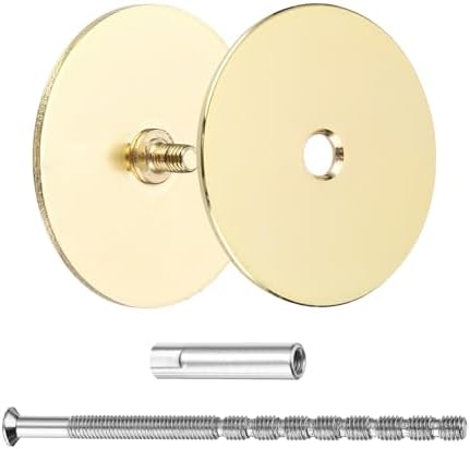 Secure Door Hole Cover Plate for 2 Dia Deadbolt