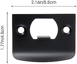 20-Piece Stainless Steel Door Strike Plate Set