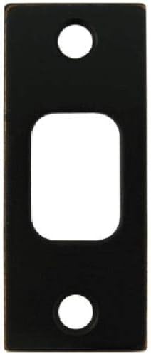 Elegant Oil Rubbed Vintage Bronze Door Strike Plate