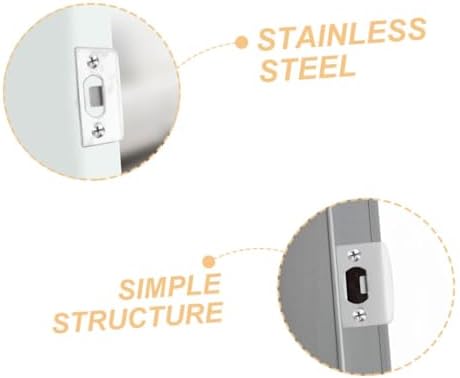 Outanaya 6-Piece Deadbolt Strike Plate Snake