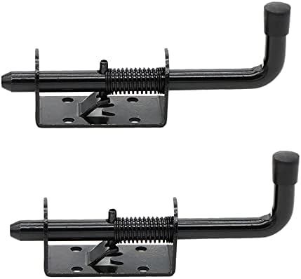 5 inch spring loaded latch bolt door lock