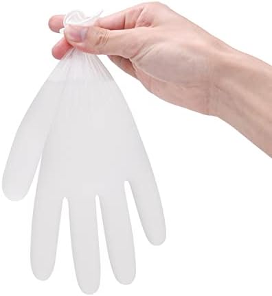 Schneider Clear Vinyl Exam Gloves Latex-Free 4 mil disposable food-safe hypoallergenic