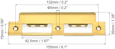 Durable Door Strike Plate for Home Use