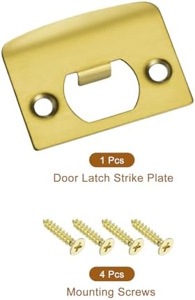 Sturdy Steel Door Strike Plate