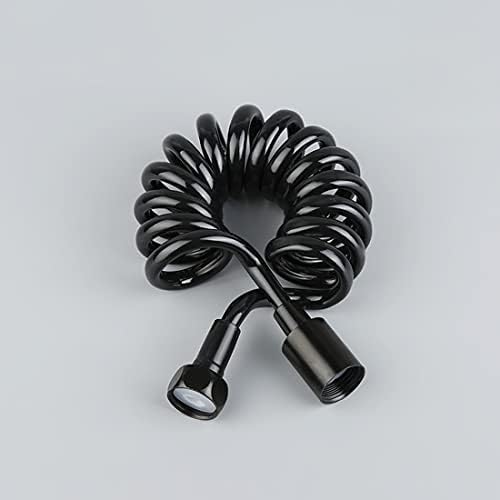 TOZTVXU 3PCS 15m Bidet Sprayer Tube Flexible Retractable Spring Shower Hose for Bathroom Toilet Use