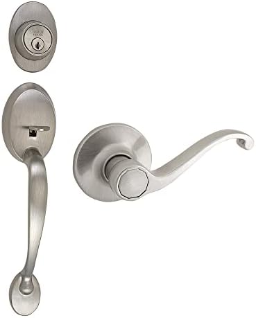 Design House 783514 Set with Scroll Interior Lever Deadbolt
