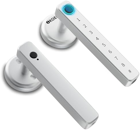 IKOED Smart Door Lock with Fingerprint Passcode Keyless Entry