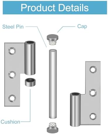 Lift Off Hinges Set