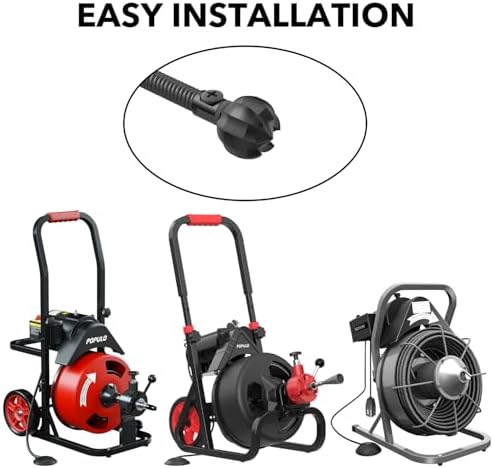 Efficient Drain Snake Attachment