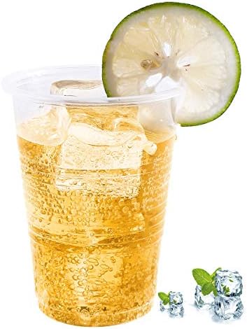 Turbo Bee 500Pack Heat-Resistant 7oz Disposable Plastic Cups
