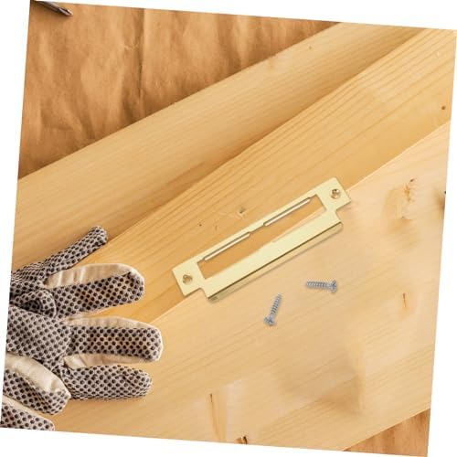 Artibetter Secure stainless steel deadbolt strike plate