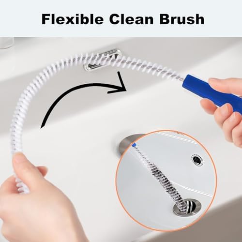 Adove Drain Cleaning Brush 2Pack 236 Inch