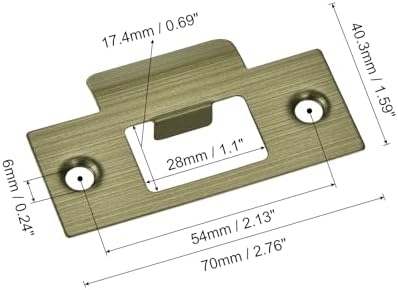 Stainless Steel Door Strike Plate