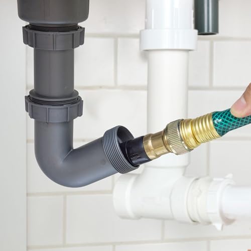 DURATECH Drain Bladder for 1 to 2 Pipes Effortless Drain Cleaning