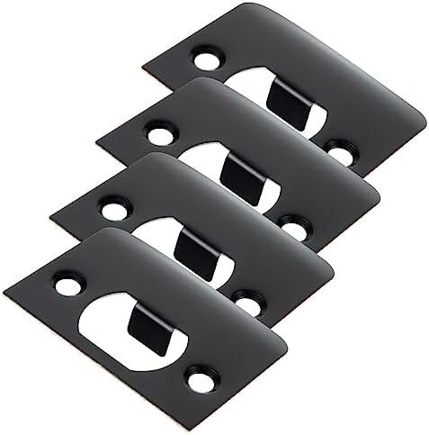 20-Piece Stainless Steel Door Strike Plate Set