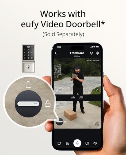 Eufy Security Smart Lock C210 Keyless Entry Door Lock with WiFi Deadbolt
